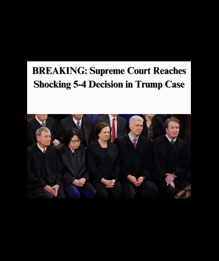 A Divided 5-4 Supreme Court Ruling Reverses Trump’s Ban on Foreign Aid, Sparking Far-Reaching Change