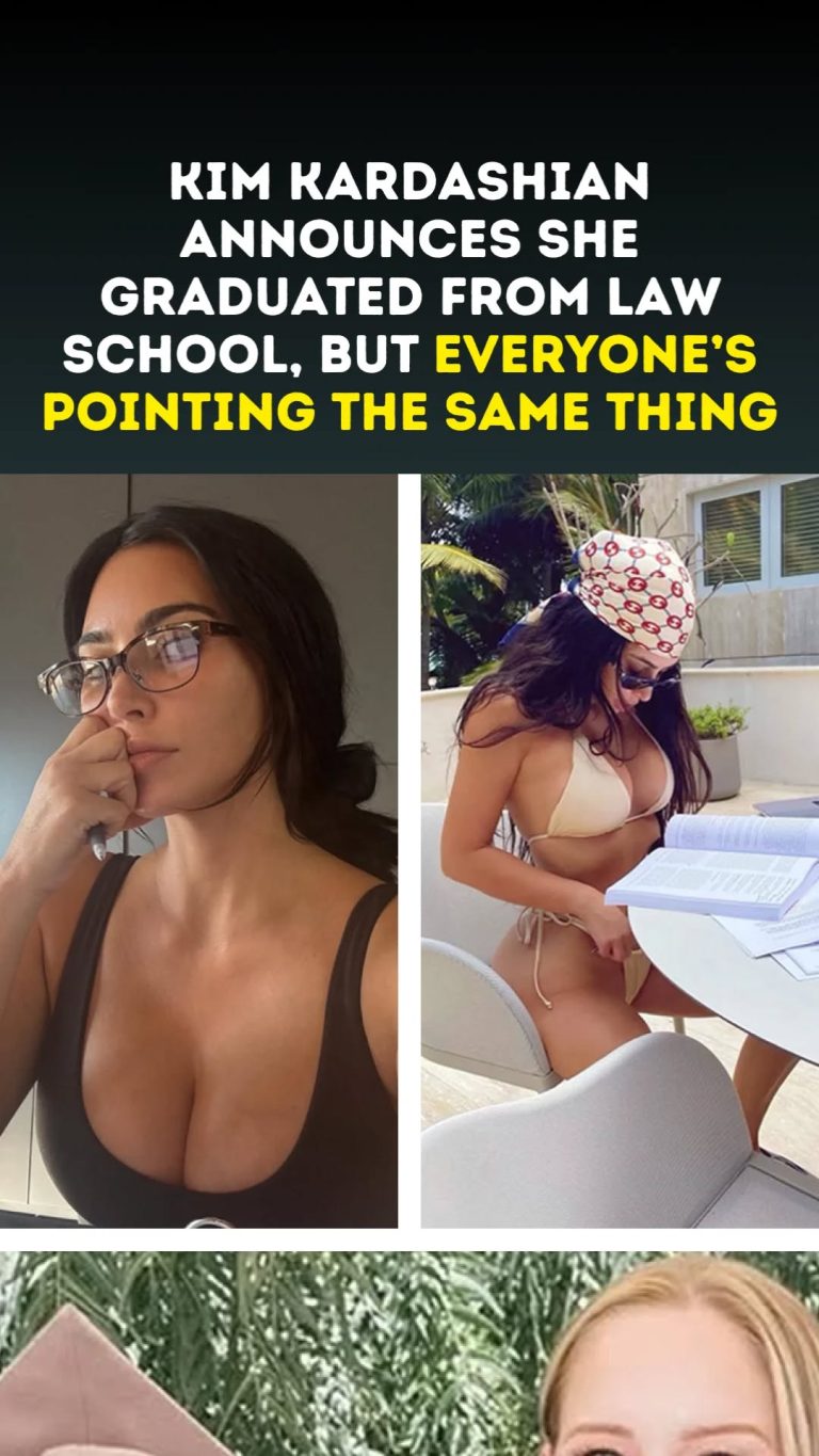Kim Kardashian Announces She Graduated From Law School, but Everyone’s Pointing the Same Thing
