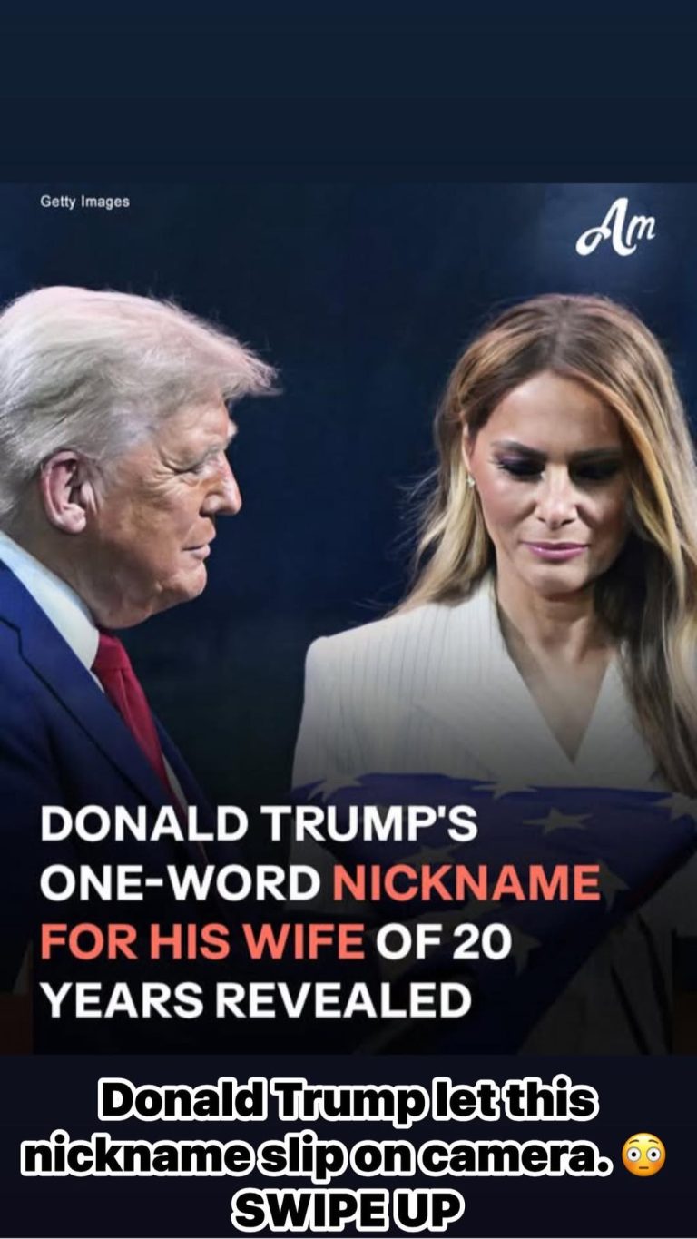 Donald Trump’s Nickname for Wife Melania Revealed by Lip Reader