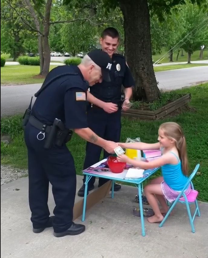 Little Girl’s Lemonade Stand Gets Unexpected Visit from Police — What Happened Next Touched the Whole Community