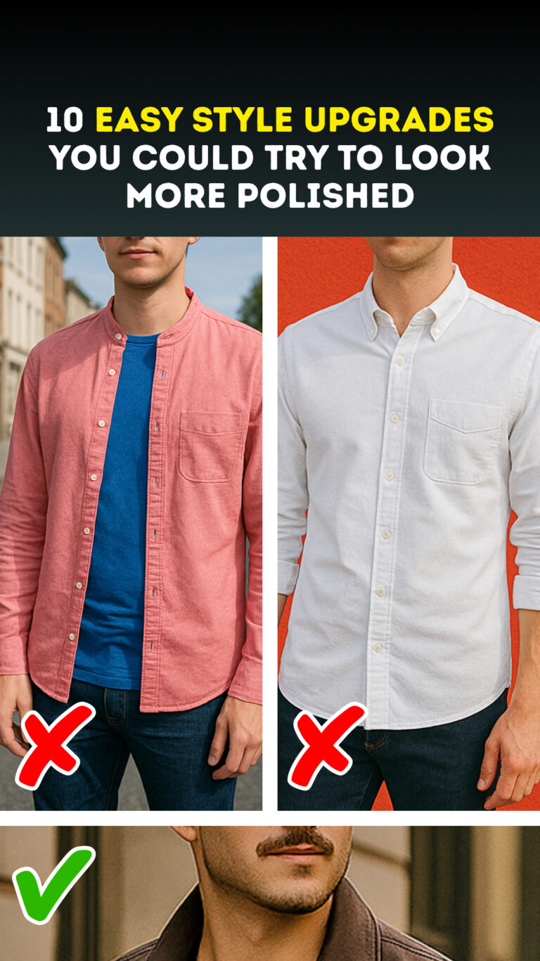 10 Easy Style Upgrades You Could Try to Look More Polished