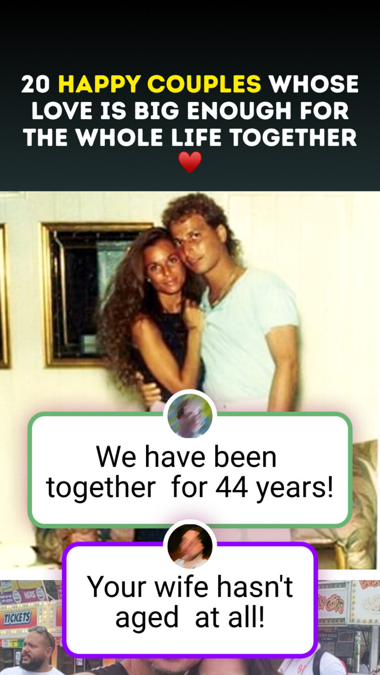 20 Happy Couples Whose Love Is Big Enough for the Whole Life Together