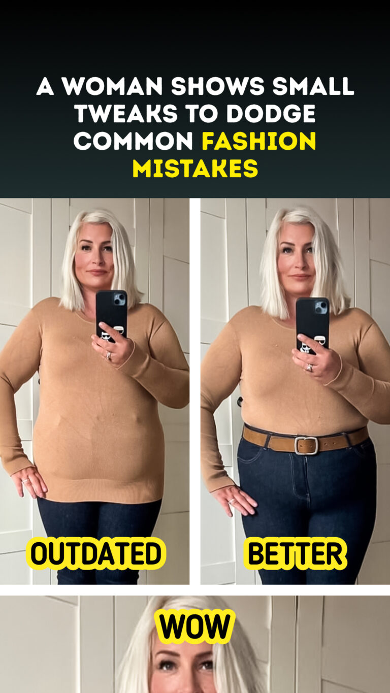 A Woman Shows Small Tweaks to Dodge Common Fashion Mistakes