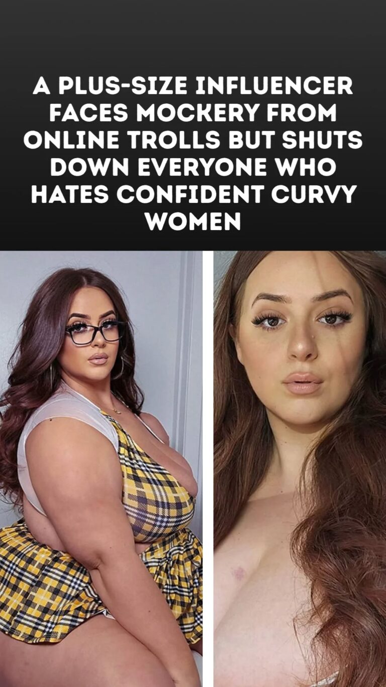 A Plus-Size Influencer Faces Mockery From Online Trolls but Shuts Down Everyone Who Hates Confident Curvy Women